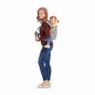 Ергономична раница за бебе KinderKraft MILO, Сиво