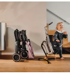 KinderKraft JAZZ 3 сгъваема триколка БЕЖОВА – снимка 6