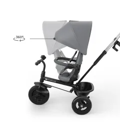 KinderKraft ASTON 2 PLUS триколка СИВА – снимка 7