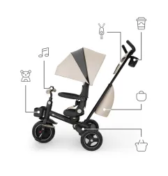 KinderKraft SPINSTEP 2 PLUS триколка БЕЖОВА – снимка 6
