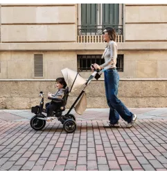 KinderKraft SPINSTEP 2 PLUS триколка БЕЖОВА