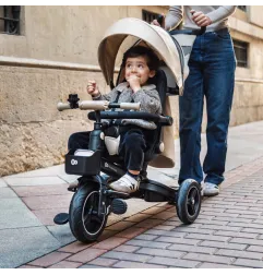KinderKraft SPINSTEP 2 PLUS триколка БЕЖОВА – снимка 4