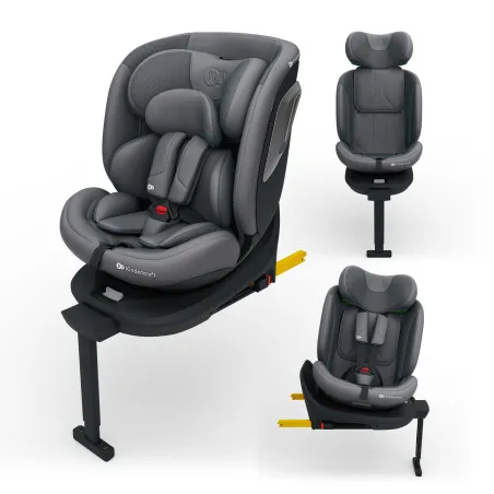 Столче за кола Kinderkraft i-360 2 Plus, Grey