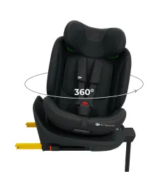 KinderKraft I-360 2 PLUS столче за кола ЧЕРНО – снимка 11