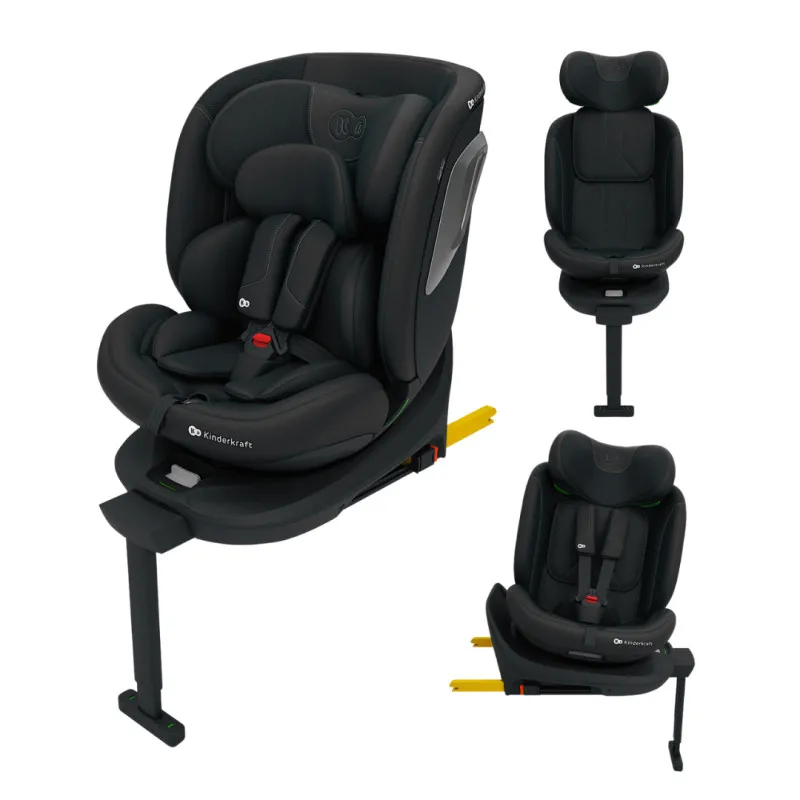 Столче за кола Kinderkraft i-360 2 Plus, Black