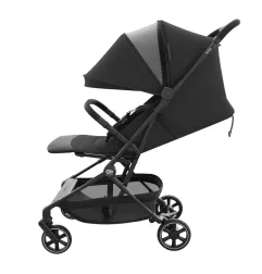Kinderkraft NEBO бебешка количка MIDNIGHT BLACK – снимка 4