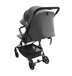 Kinderkraft NEBO бебешка количка PLATINUM GRAY – снимка 3