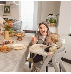 Kinderkraft TINO столче за хранене GRAY – снимка 11