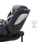 Kinderkraft I-Grow 2 PLUS столче за кола 40-150 cm BLACK