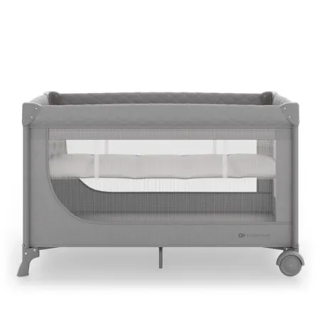 Сгъваема кошара Kinderkraft LEODY UP, GREY