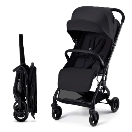 Бебешка количка Kinderkraft INDY 3, COAL BLACK