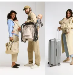 Kinderkraft ELARA ергономична раница BEIGE – снимка 5