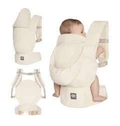 Kinderkraft ELARA ергономична раница BEIGE – снимка 11