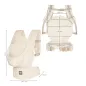 Kinderkraft ELARA ергономична раница BEIGE