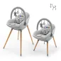 KinderKraft FINI UP столче за хранене GREY