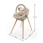 KinderKraft FINI UP столче за хранене BEIGE