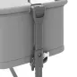 KinderKraft NESTEE GROW 2 бебешка кошара DARK GREY