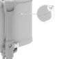 KinderKraft NESTEE GROW 2 бебешка кошара LIGHT GREY