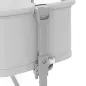KinderKraft NESTEE GROW 2 бебешка кошара LIGHT GREY