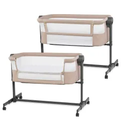Бебешка кошара KinderKraft NESTEE UP 2, BEIGE