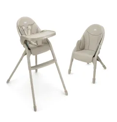 Kinderkraft DINNLY столче за хранене BEIGE – снимка 7