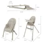 Kinderkraft DINNLY столче за хранене BEIGE