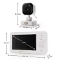 KinderKraft NITEEYE TRAVEL бебефон WHITE