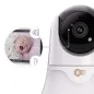 Бебефон с камера KinderKraft NITEEYE GLOW WHITE
